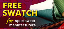 Swatch gratis untuk produsen pakaian olahraga